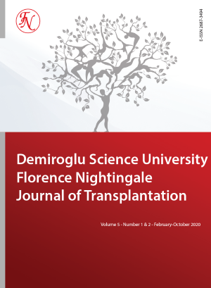 Demiroglu Science University Florence Nightingale Journal of Transplantation